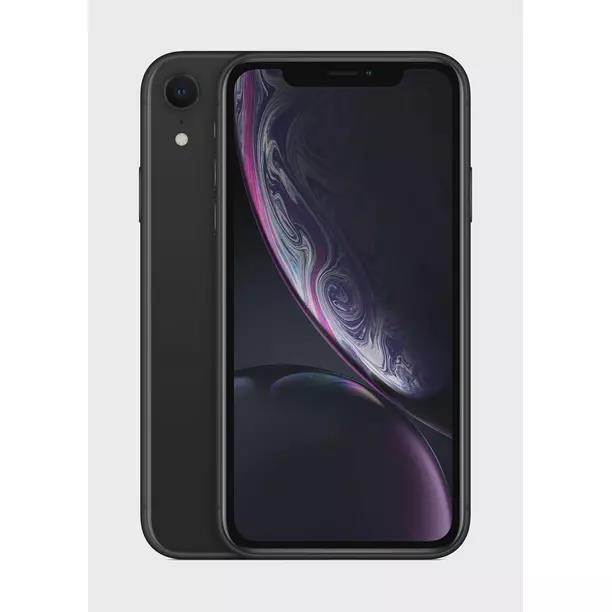Straight Talk Apple iPhone XR, 64GB, Black- Prepaid Smartphone [Locked to Carrier- Straight Talk]