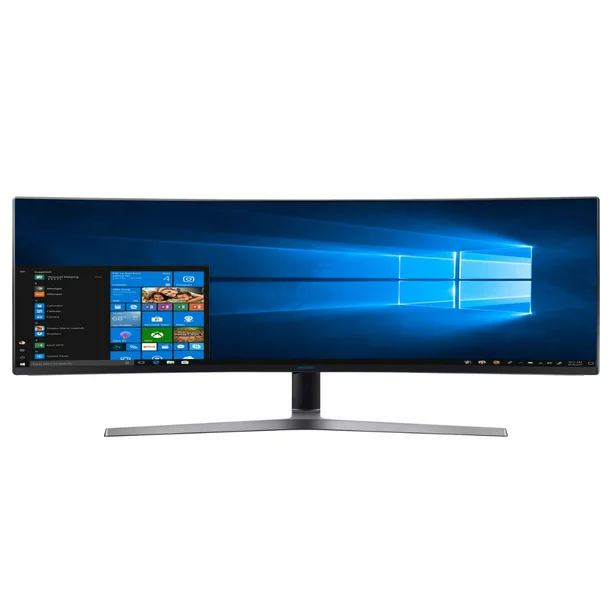 Samsung 49" 4K UHD (3840 x 1080) 144Hz UltraWide Curved Screen Gaming Monitor