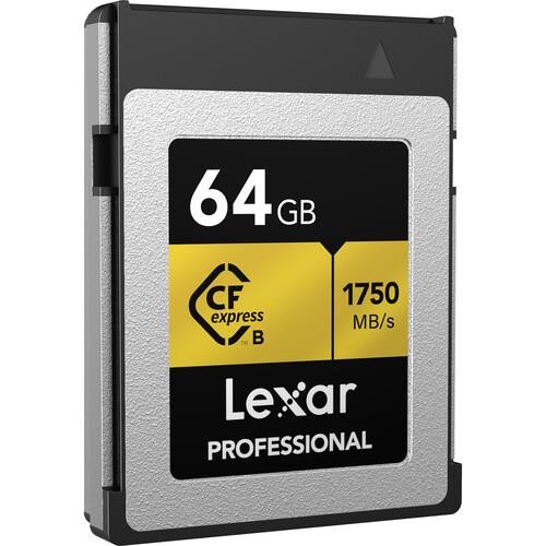 Tarjeta De Memoria Lexar 64gb Professional Cfexpress Type-b